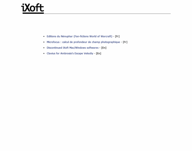 Ixoft.com thumbnail