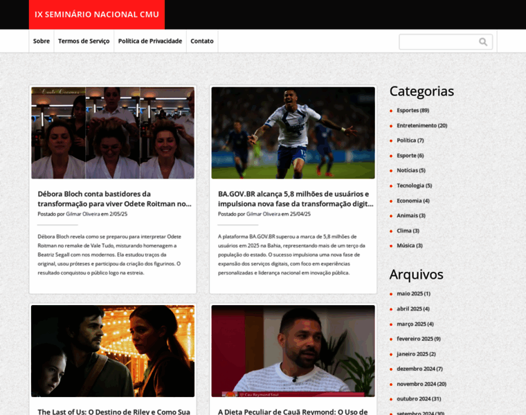 Ixseminarionacionalcmu.com.br thumbnail