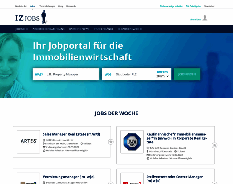 Iz-jobs.de thumbnail
