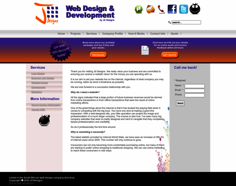J9designs.co.za thumbnail