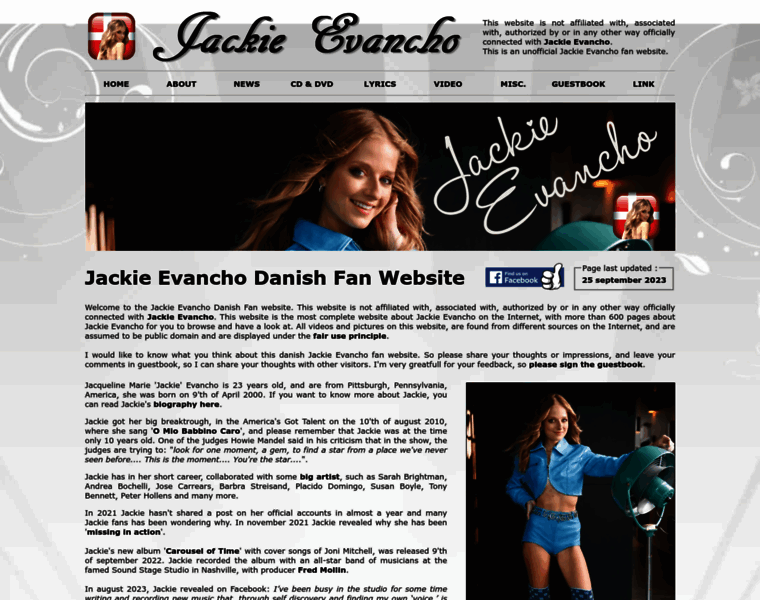 Jackieevancho.dk thumbnail