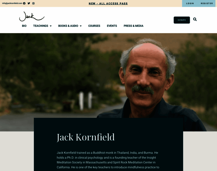 Jackkornfield.com thumbnail