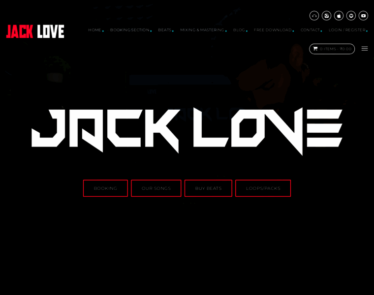 Jackloveonthebeat.com thumbnail