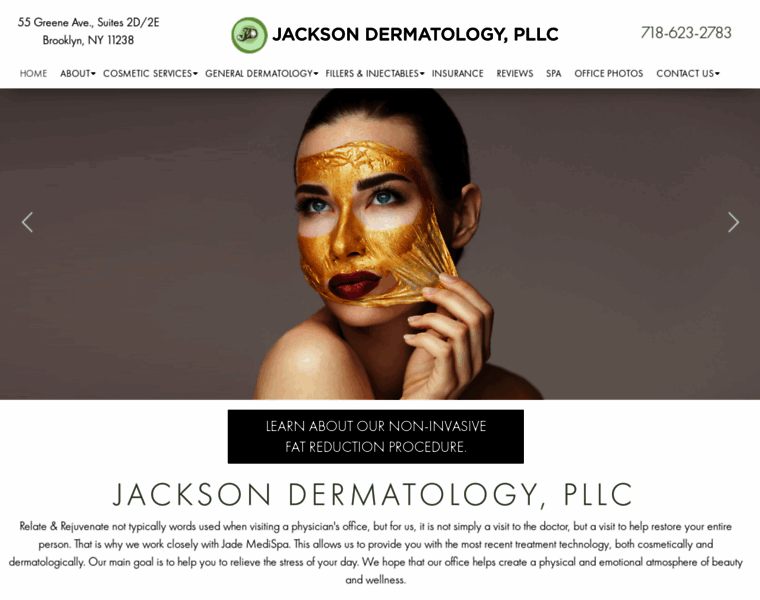 Jacksondermatology.com thumbnail