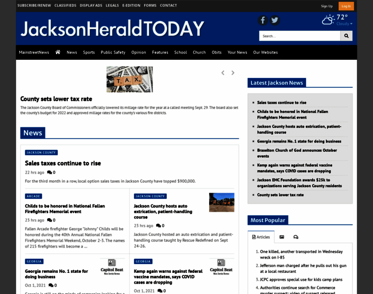 Jacksonheraldtoday.com thumbnail