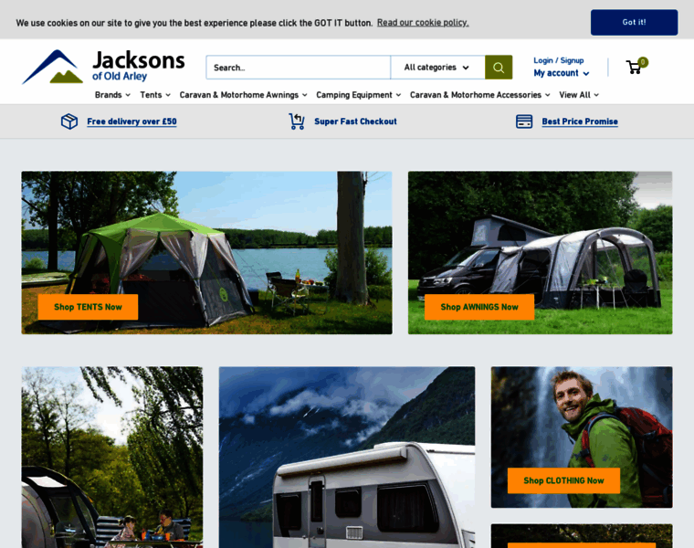 Jacksonscamping.com thumbnail