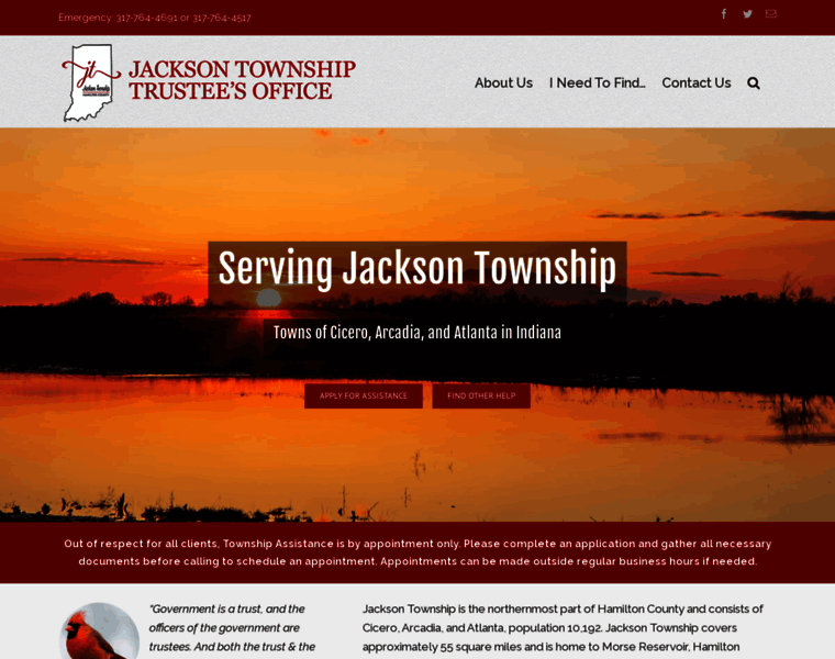 Jacksontownshiptrustee.com thumbnail