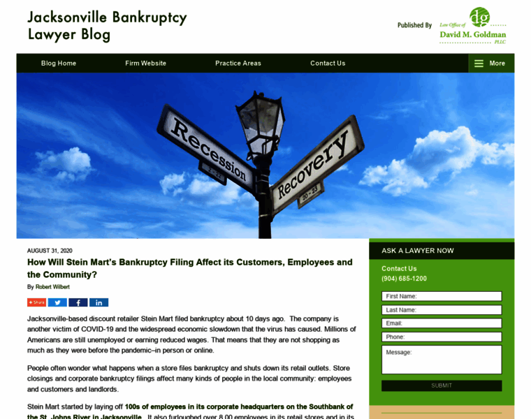 Jacksonvillebankruptcylawyerblog.com thumbnail