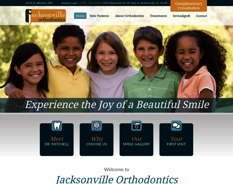 Jacksonvilleorthodontics.net thumbnail