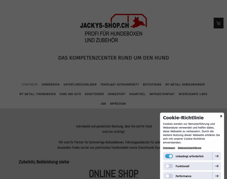 Jackys-shop.ch thumbnail