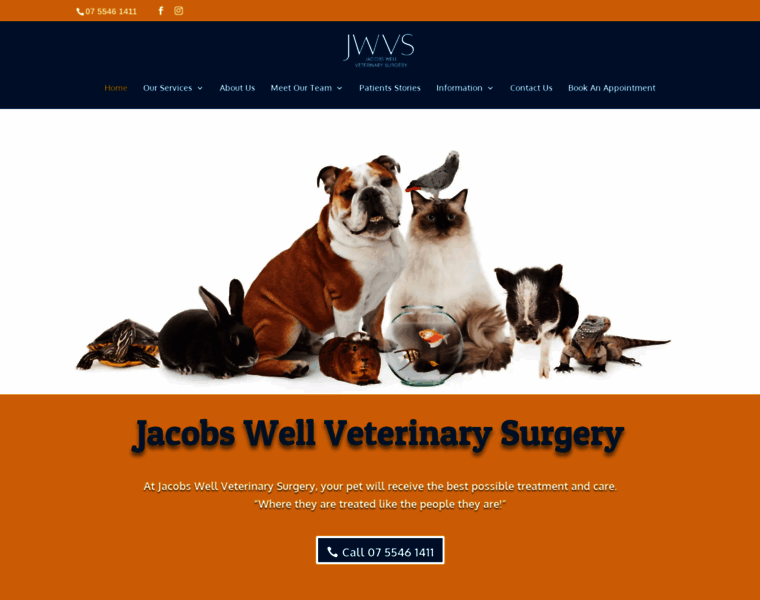 Jacobswellvetsurgery.com.au thumbnail