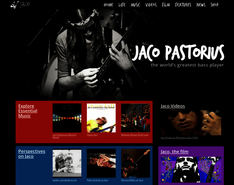 Jacopastorius.com thumbnail Jacopastorius.com thumbnail