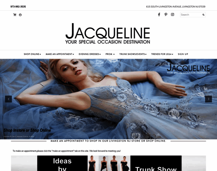 Jacquelineeveningwear.com thumbnail