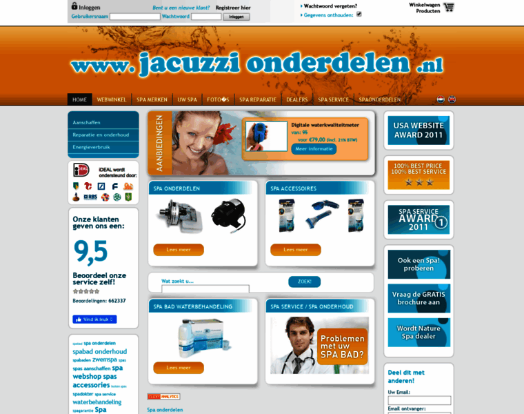 Jacuzzionderdelen.nl thumbnail