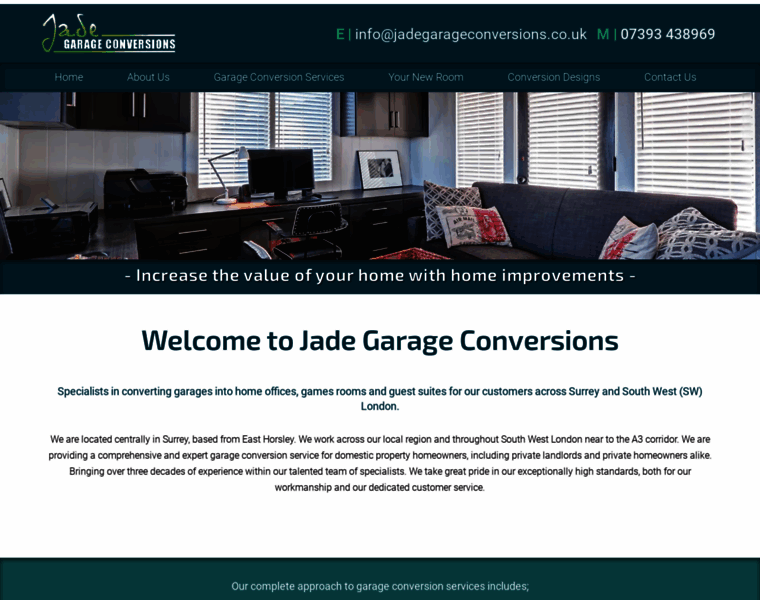 Jadegarageconversions.co.uk thumbnail
