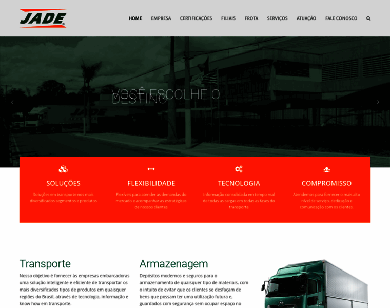 Jadetransportes.com.br thumbnail