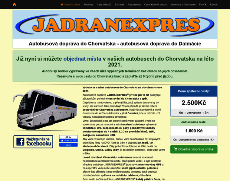 Jadranexpres.cz thumbnail