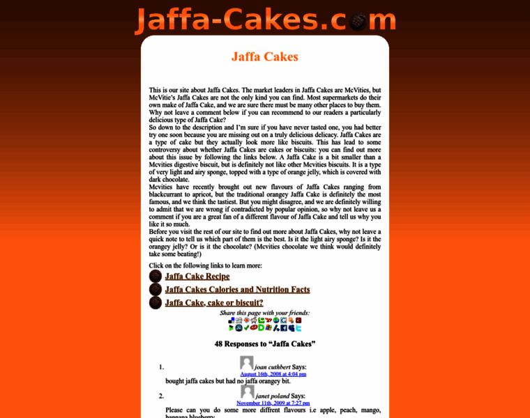 Jaffa-cakes.com thumbnail
