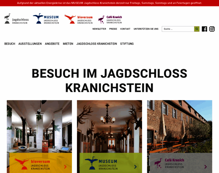 Jagdschloss-kranichstein.de thumbnail
