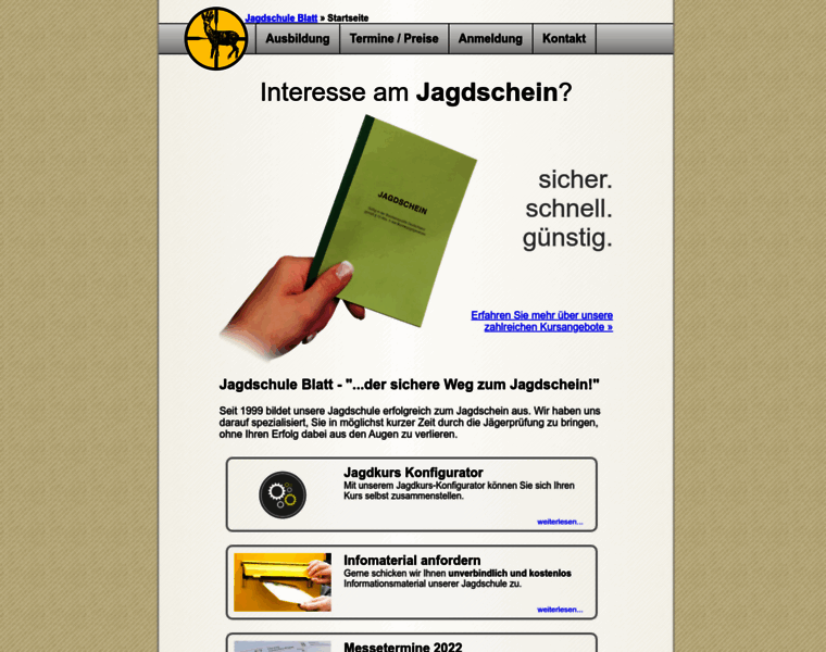 Jagdschule-blatt.de thumbnail