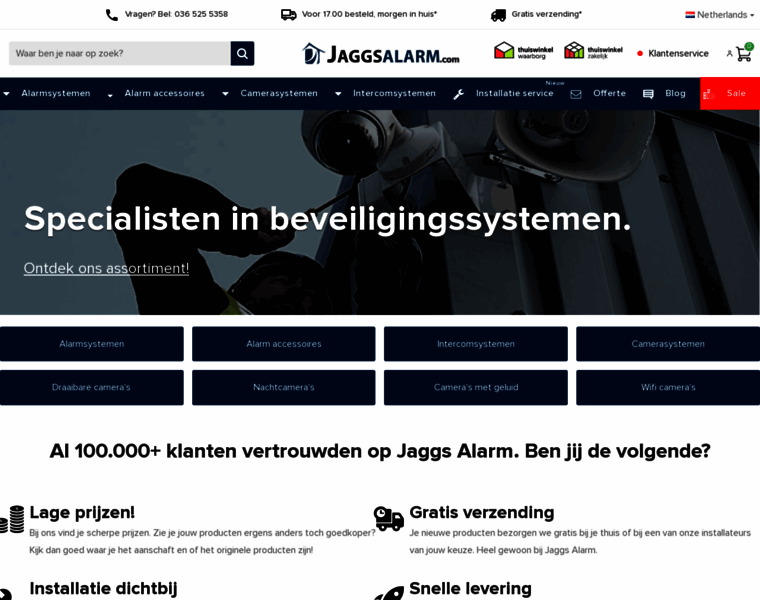 Jaggsalarm.nl thumbnail