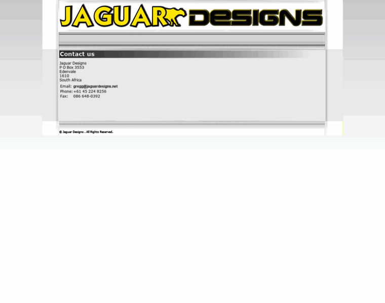 Jaguardesigns.net thumbnail