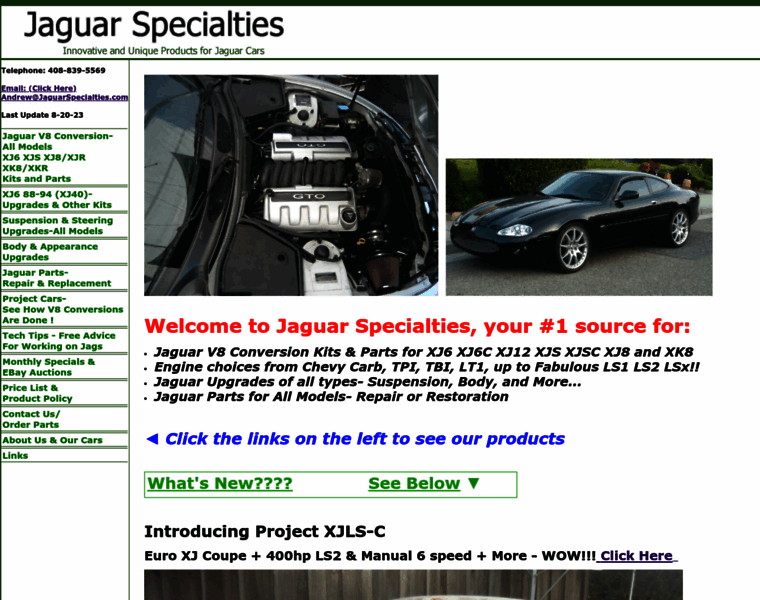 Jaguarspecialties.com thumbnail