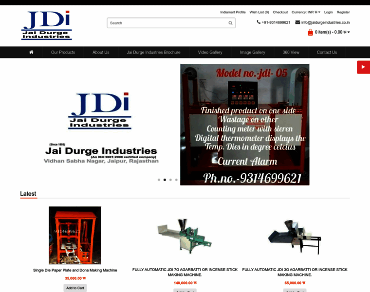 Jaidurgeindustries.co.in thumbnail