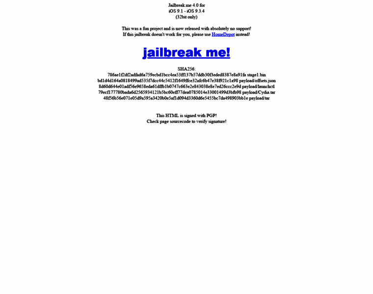 Jailbreak.me thumbnail