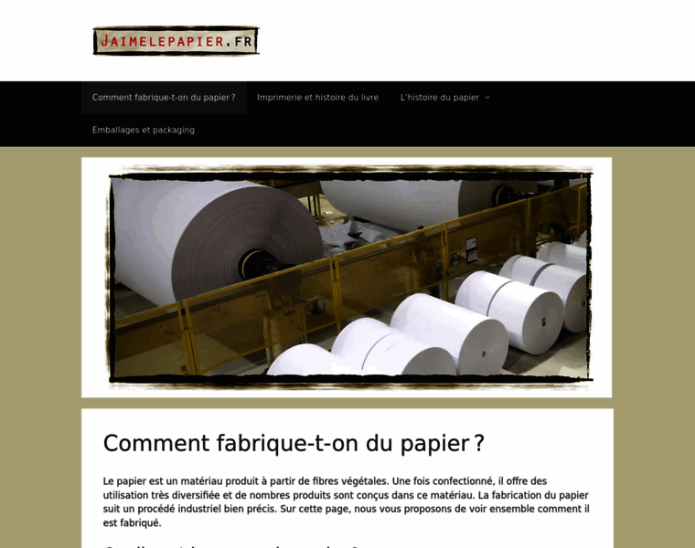 Jaimelepapier.fr thumbnail