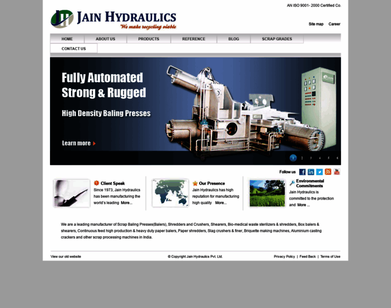 Jainhydraulics.com thumbnail