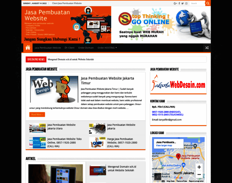 Jakartawebdesain.com thumbnail