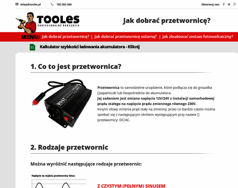Jakdobracprzetwornice.tooles.pl thumbnail
