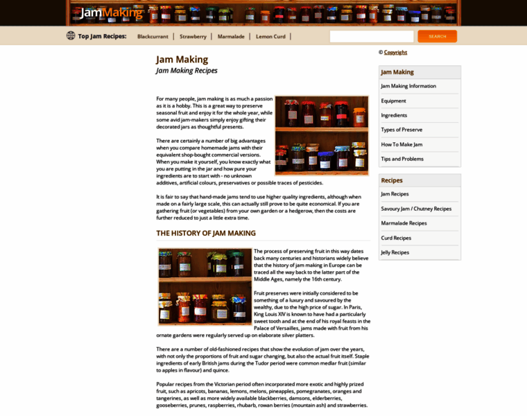 Jam-making.com thumbnail