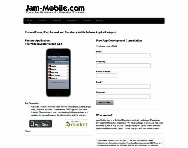 Jam-mobile.com thumbnail