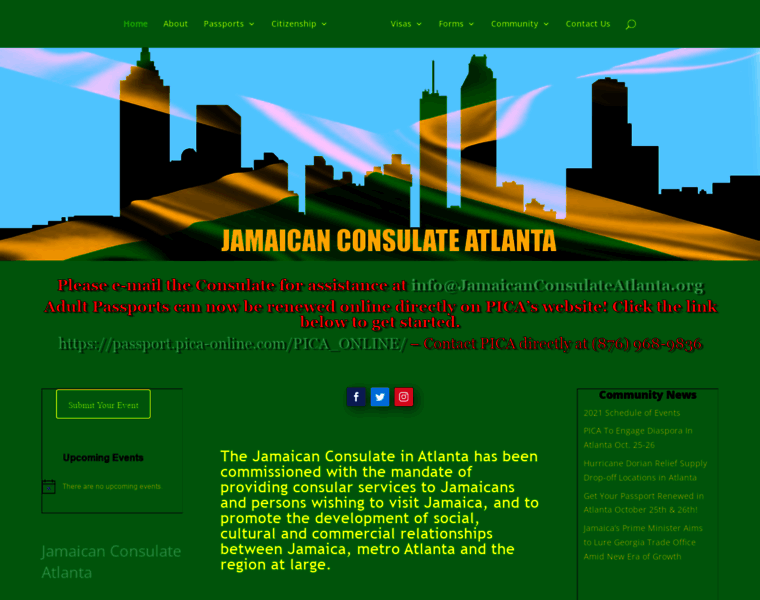 Jamaicanconsulateatlanta.org thumbnail