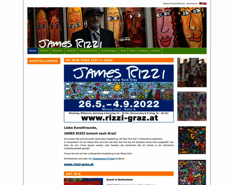 James-rizzi.com thumbnail
