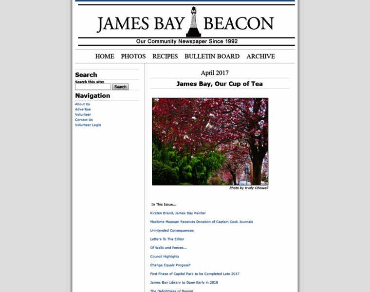 Jamesbaybeacon.ca thumbnail