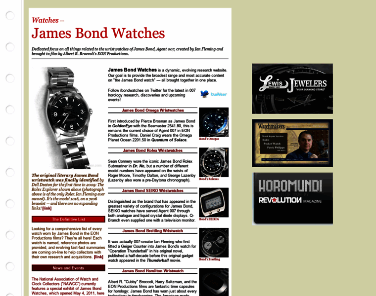 Jamesbondwatches.com thumbnail