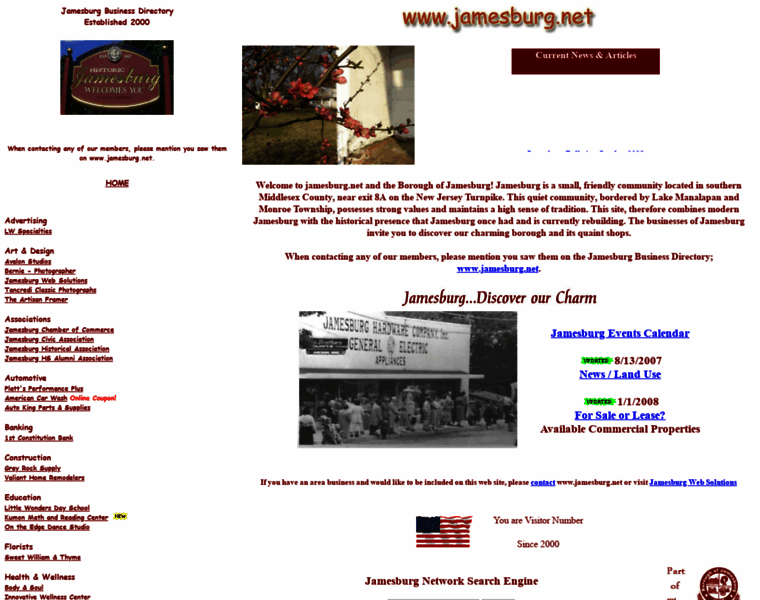 Jamesburg.net thumbnail