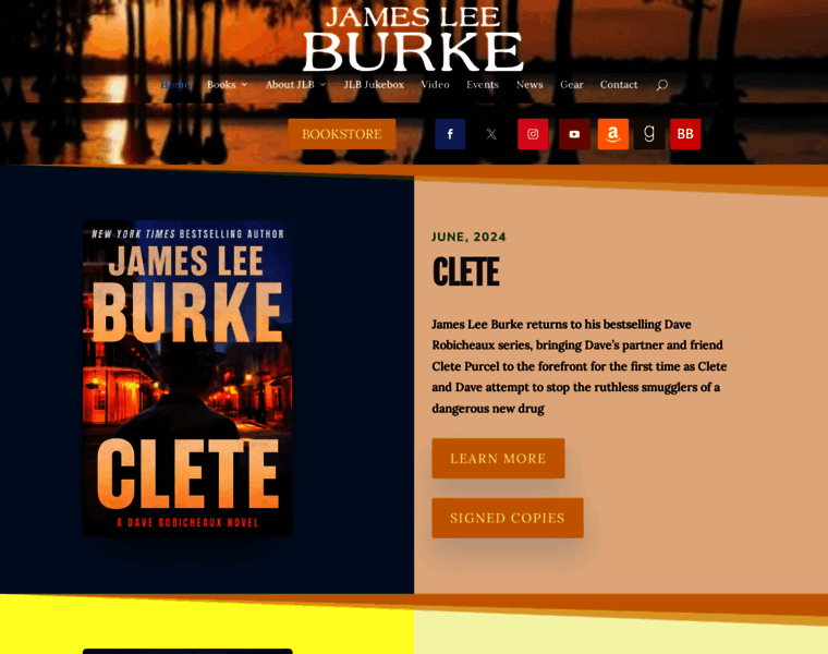 Jamesleeburke.com thumbnail