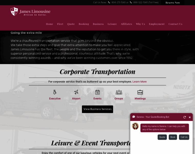 Jameslimousine.com thumbnail Jameslimousine.com thumbnail