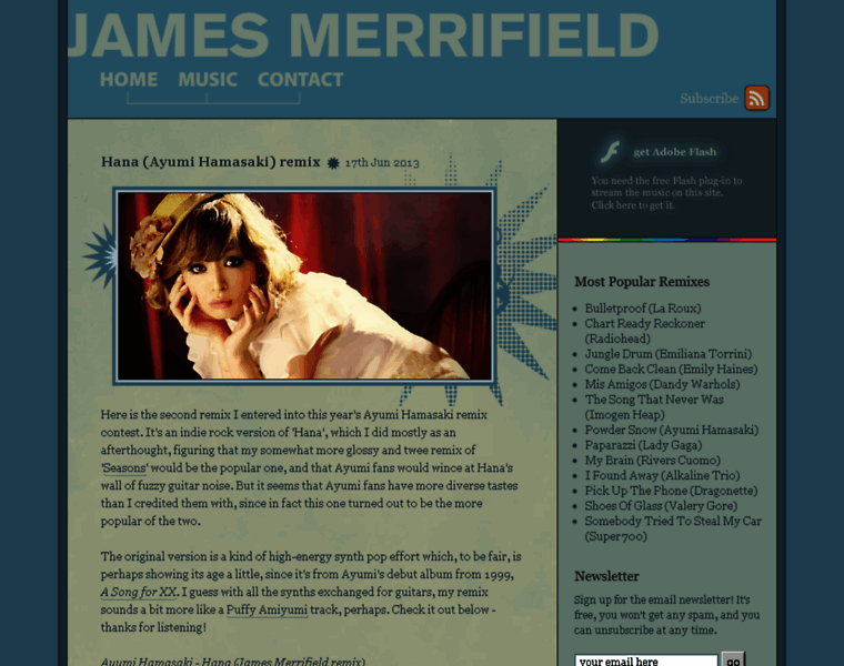 Jamesmerrifield.com thumbnail