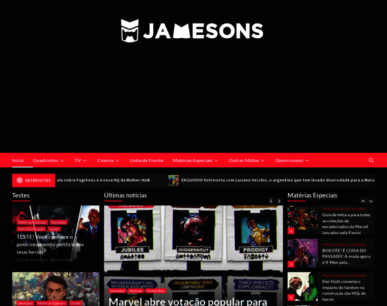 Jamesons.com.br thumbnail