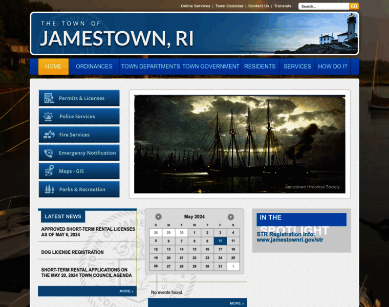 Jamestownri.gov thumbnail