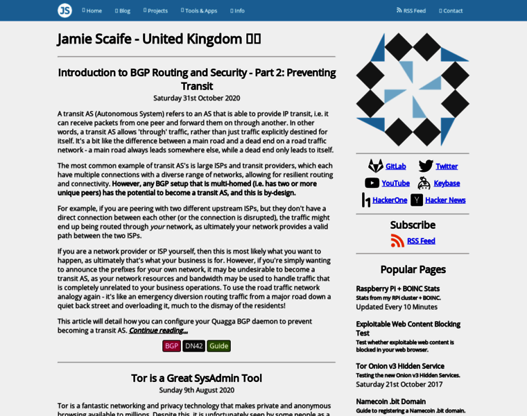 Jamieweb.net thumbnail Jamieweb.net thumbnail