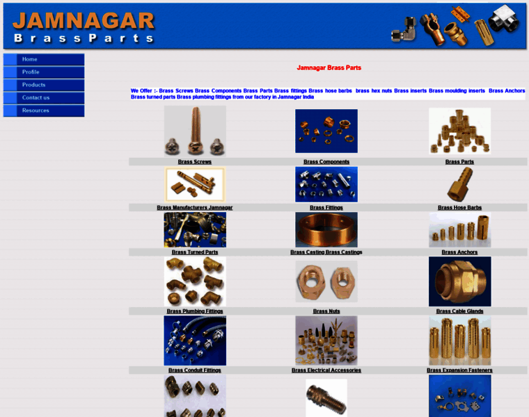 Jamnagar-brass-parts.com thumbnail