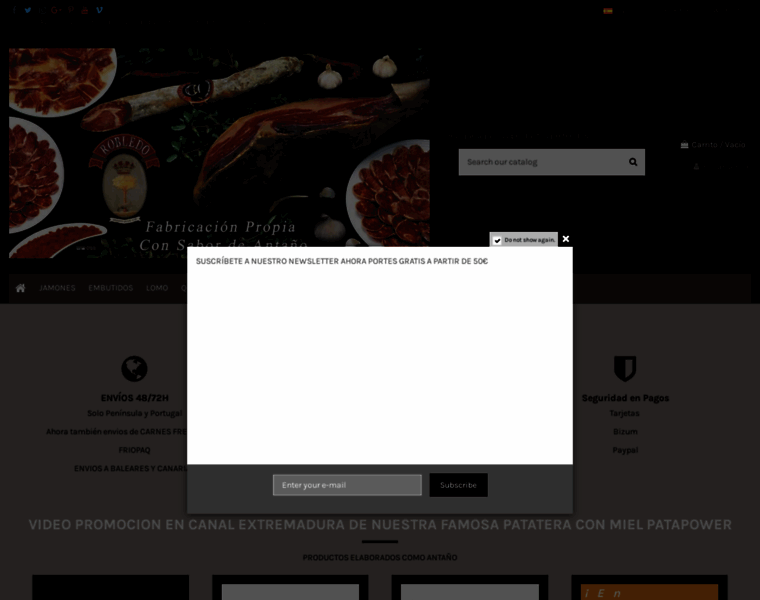 Jamonesrobledo.com thumbnail Jamonesrobledo.com thumbnail