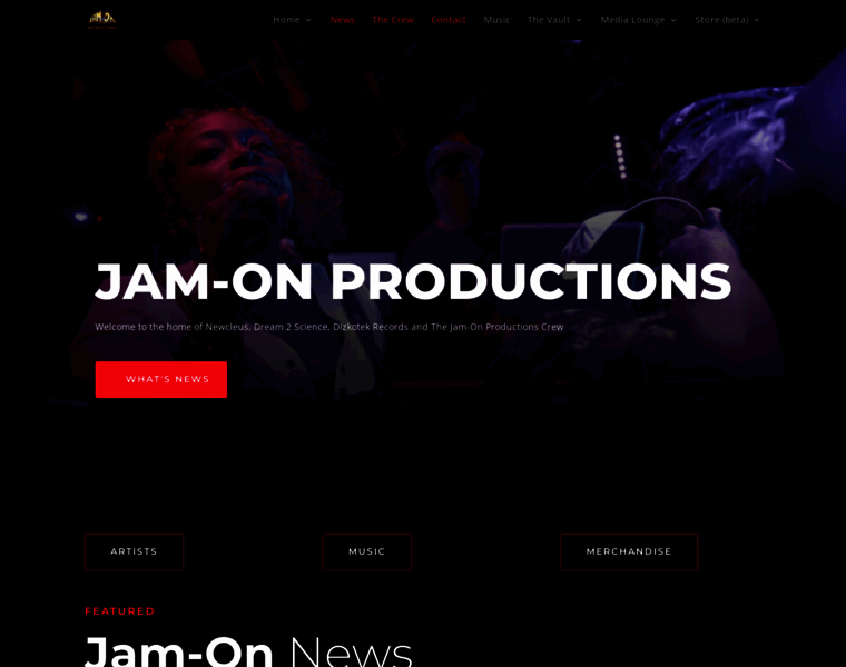 Jamonproductions.com thumbnail