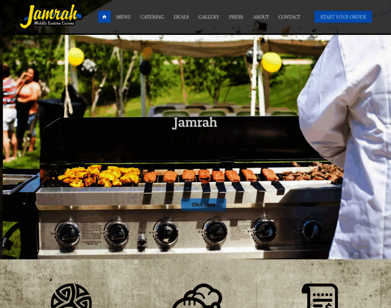 Jamrahrestaurant.com thumbnail